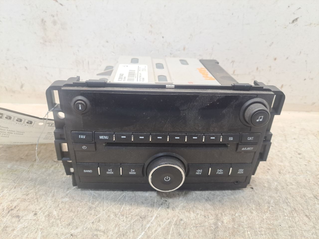 2010 Silverado Truck/Pickup 1500 Stereo Radio Radio/Receiver,20918430 Sku#447581