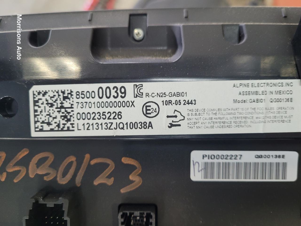 Audio Equipment Radio Display And Control Panel Fits 22 CAMARO 2088791