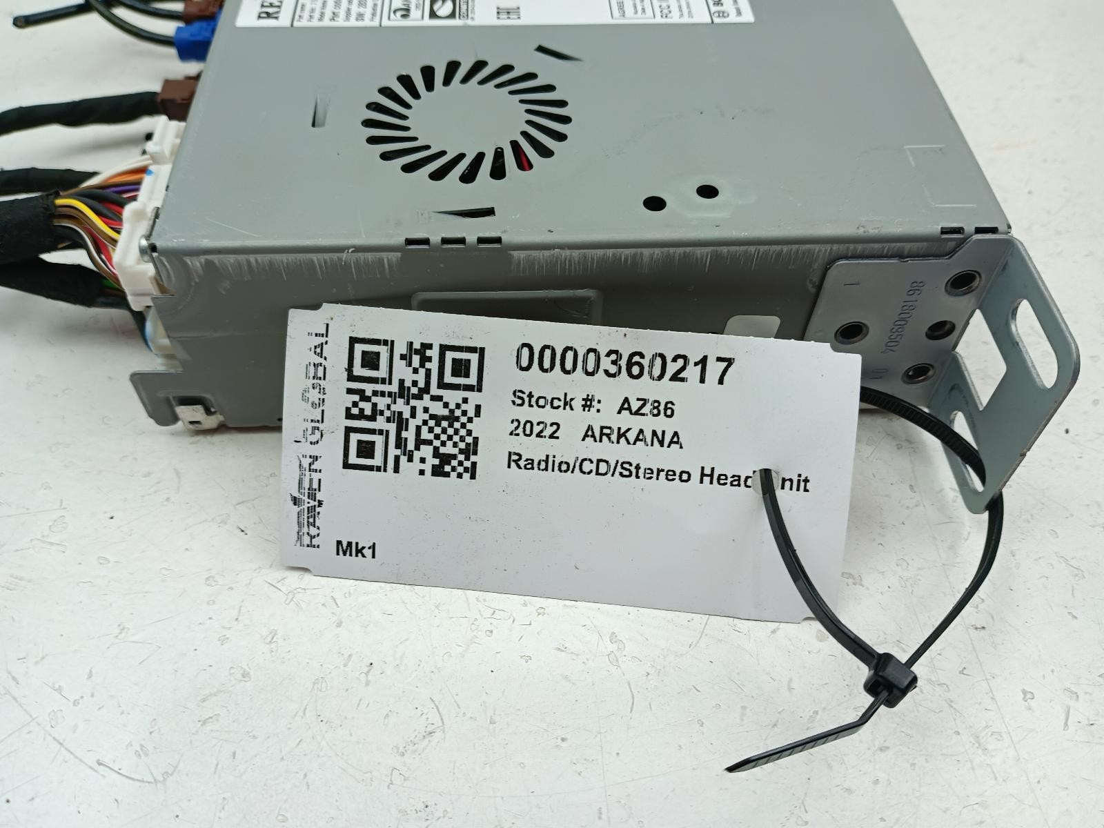 RENAULT ARKANA STEREO HEAD UNIT 259153695R MK1 LJL 2020-2026