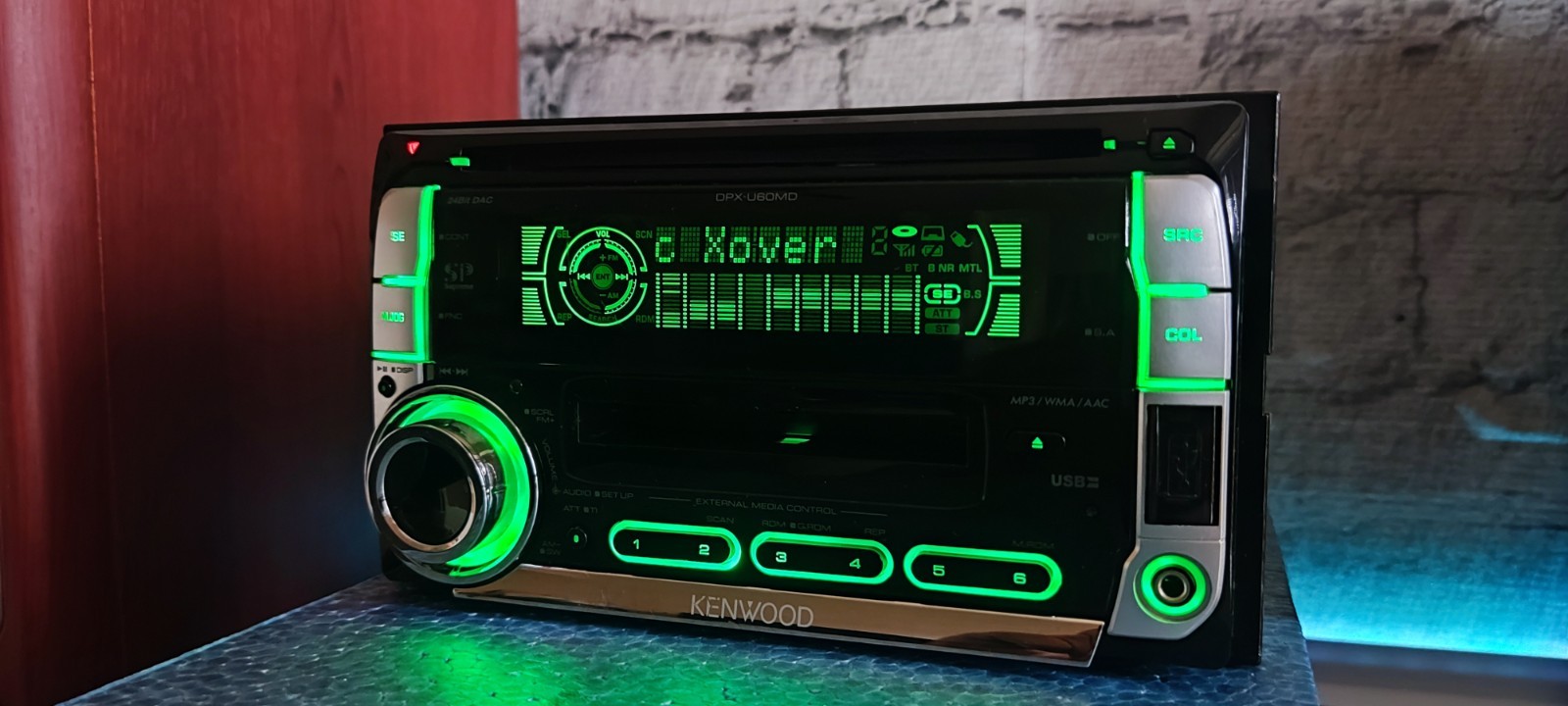 Kenwood DPX-U60MD 2DIN CD MD USB AUX JDM Car Stereo Head Unit Tested