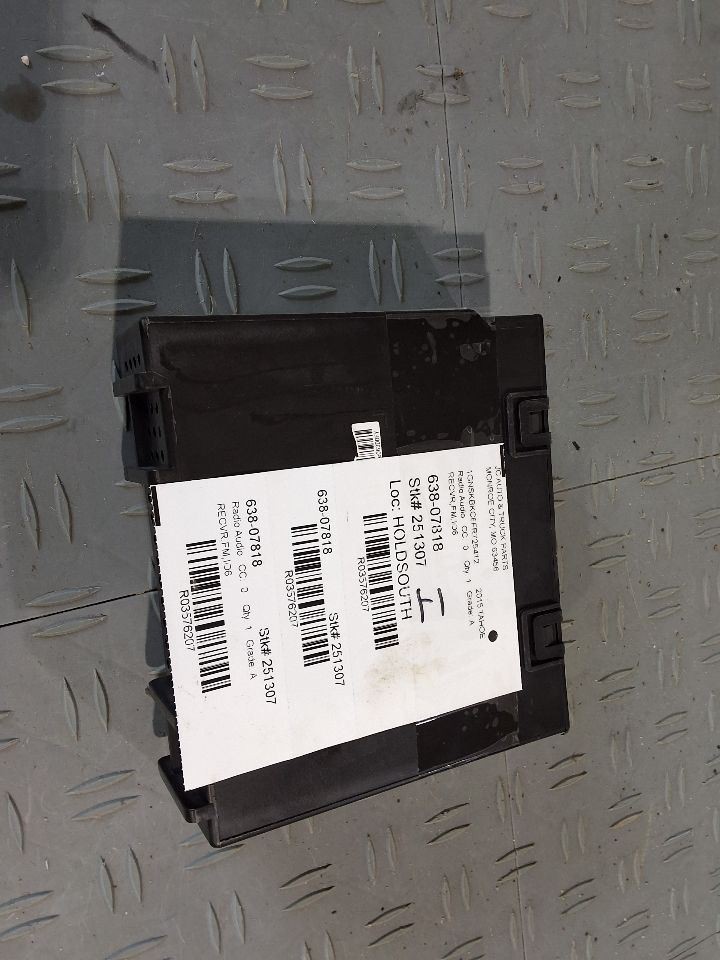 2015 Chevy Tahoe Radio Receiver ID Opt IO5 ID 13506456