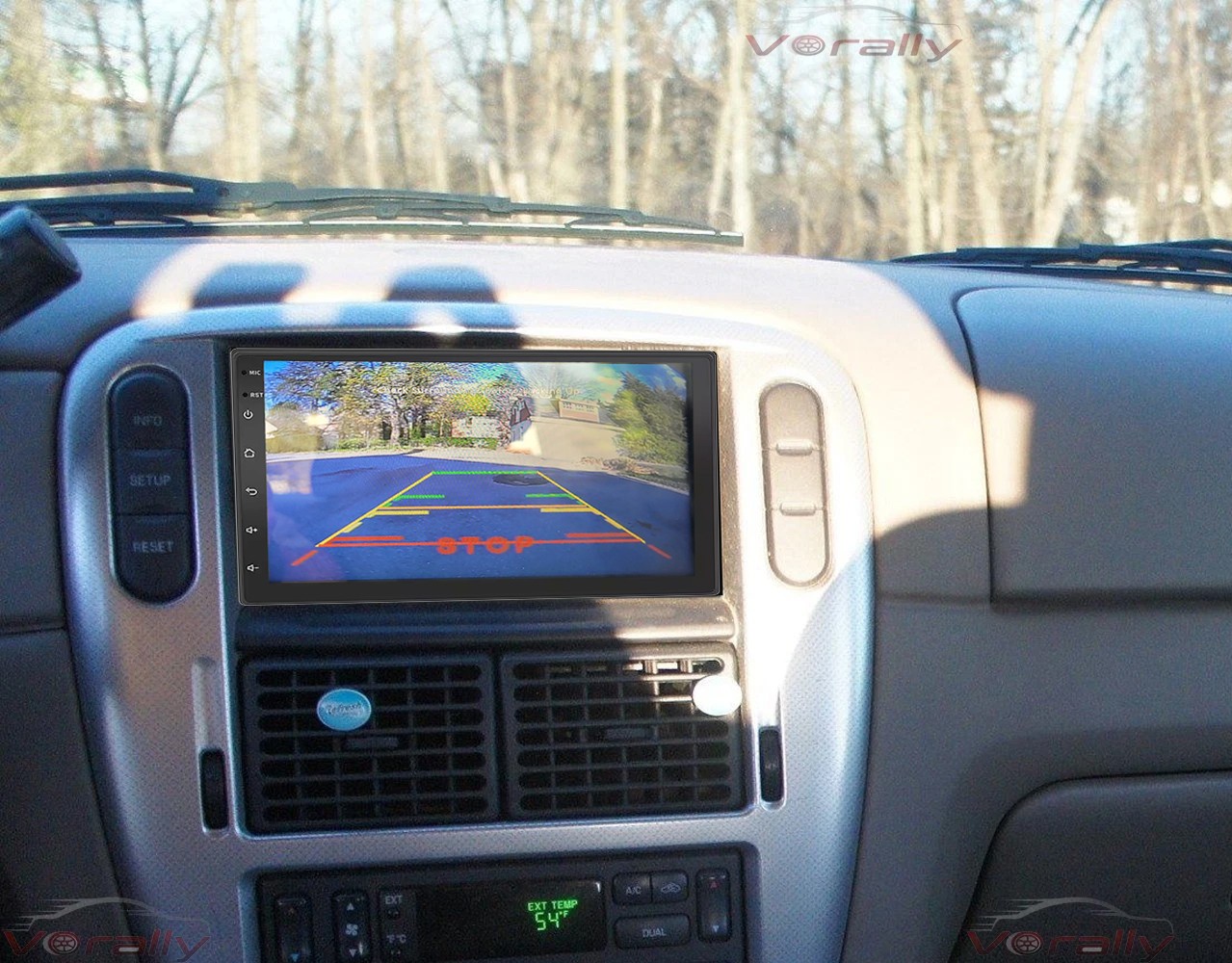 4+64G For 2002-2005 Mercury Mountaineer Android 15 Stereo Radio CarPlay GPS