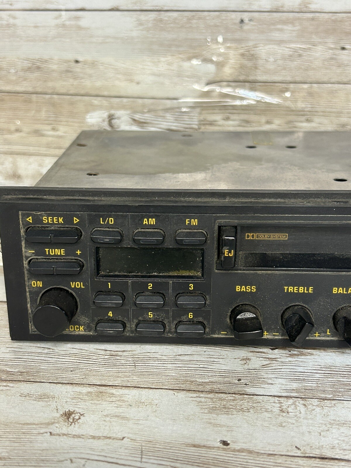 Vintage Genuine Ford Car Radio Unknown Model Or Serial See Photos No Cables