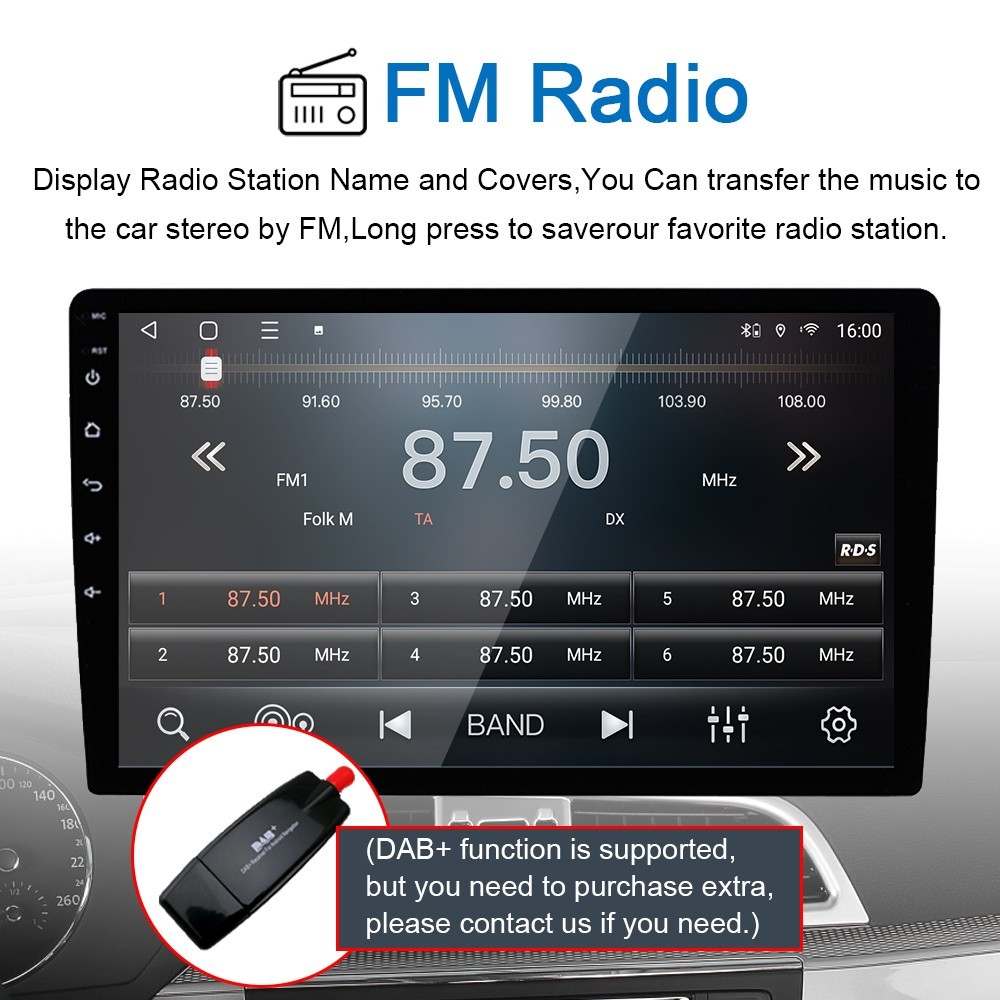 9″ Wireless Carplay Android Auto Sat Nav Head unit Radio For Mazda2 CX-3 2016-21