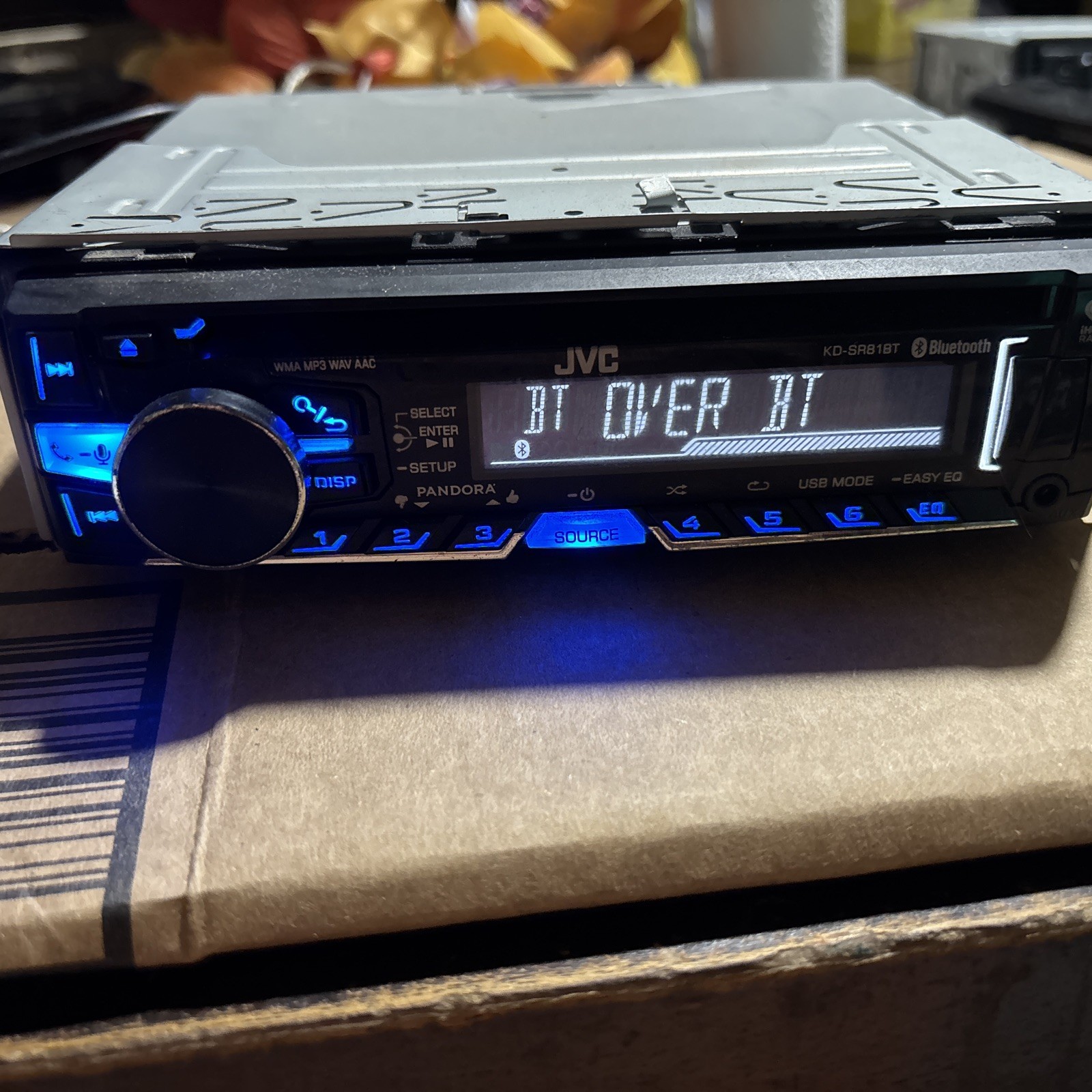 JVC KD-SR81BT CAR STEREO