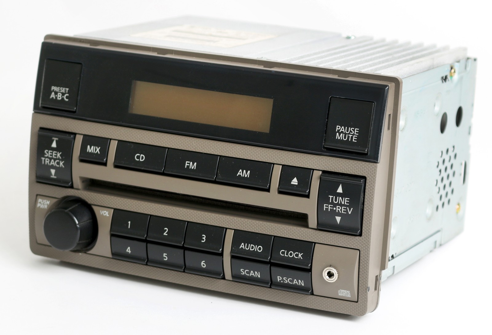 2005-06 Nissan Altima Radio AM FM CD Aux Input Tan 28185ZB00C Standard Vol Ctrl