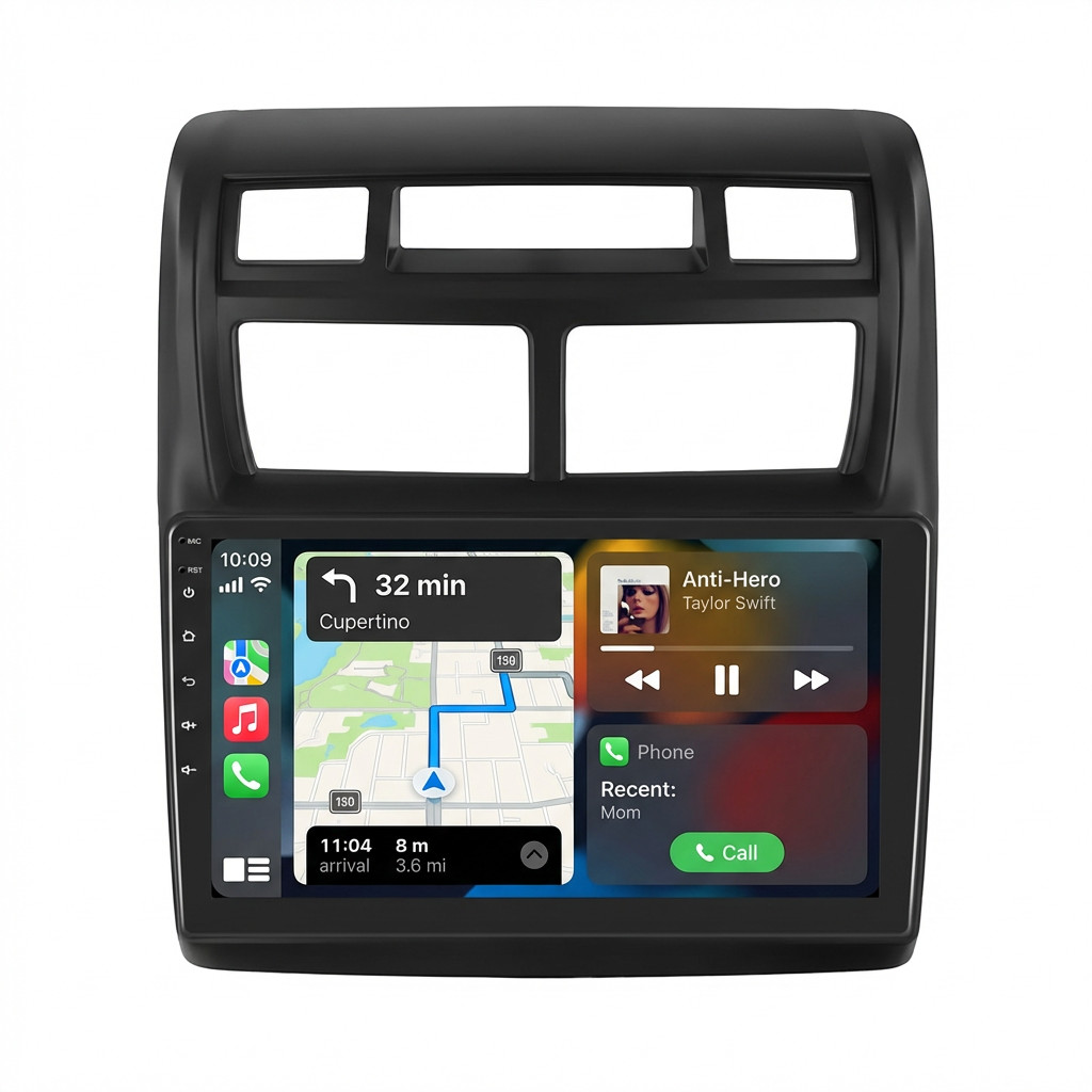 4+64GB For KIA Sportage 2007-2010 Car Stereo Radio GPS Apple Carplay Android 15