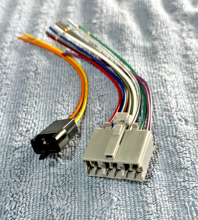 NEW 1978-91 Models AC Delco AM FM Stereo Radio 12-PIN Wiring Harness Plugs