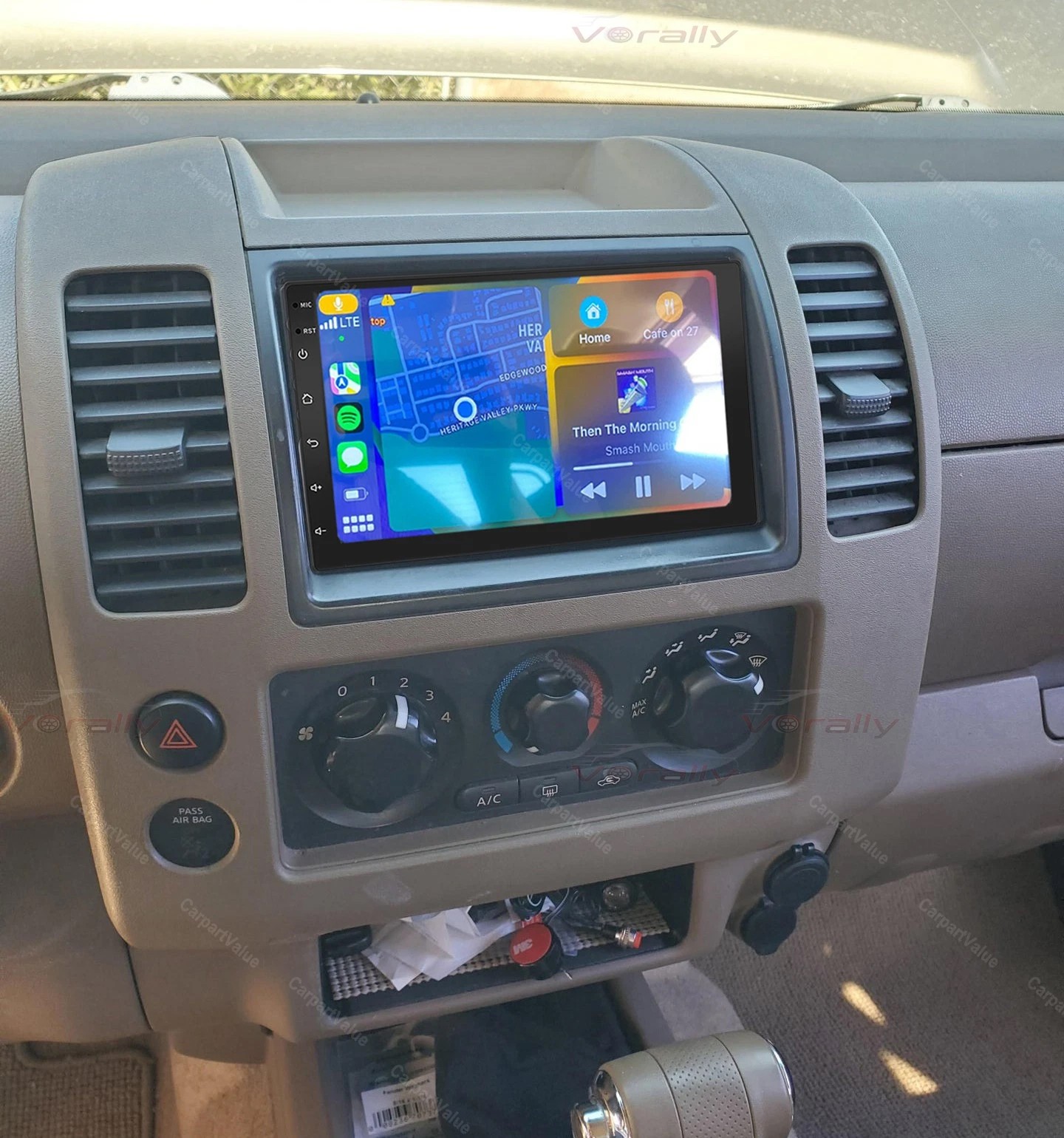 For 2005-2009 Nissan Frontier Apple Carplay Stereo Radio Android 15 GPS Player