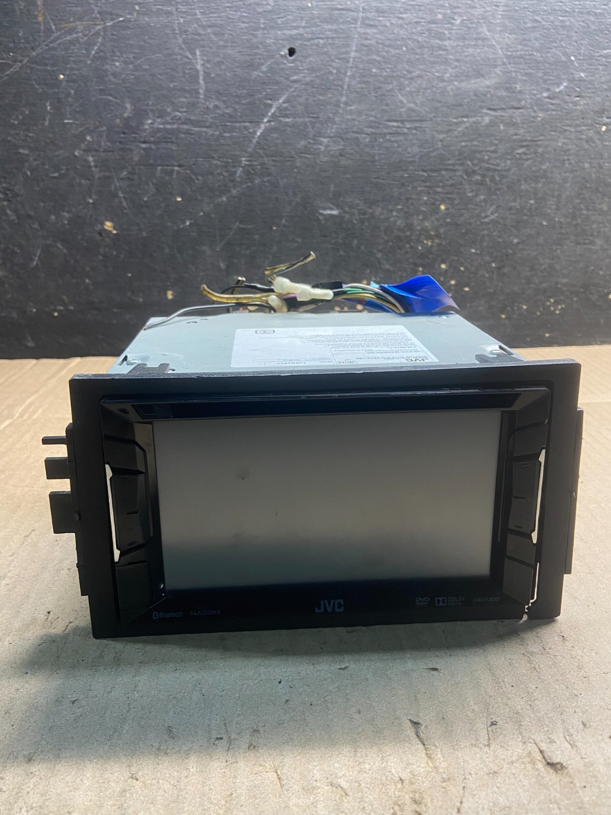 JVC KW-V120BT In-Dash 2-DIN 6.2″ Multimedia Receiver DVD Touch Panel Y7613 PS