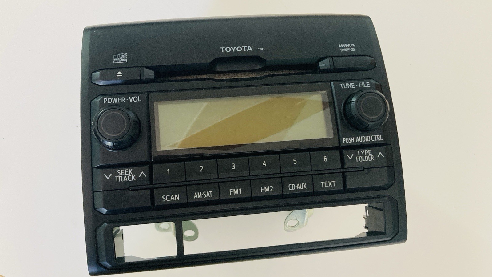 2012 Toyota Tacoma OEM Radio Aux Satellite MP3 WMA CD Player D1822