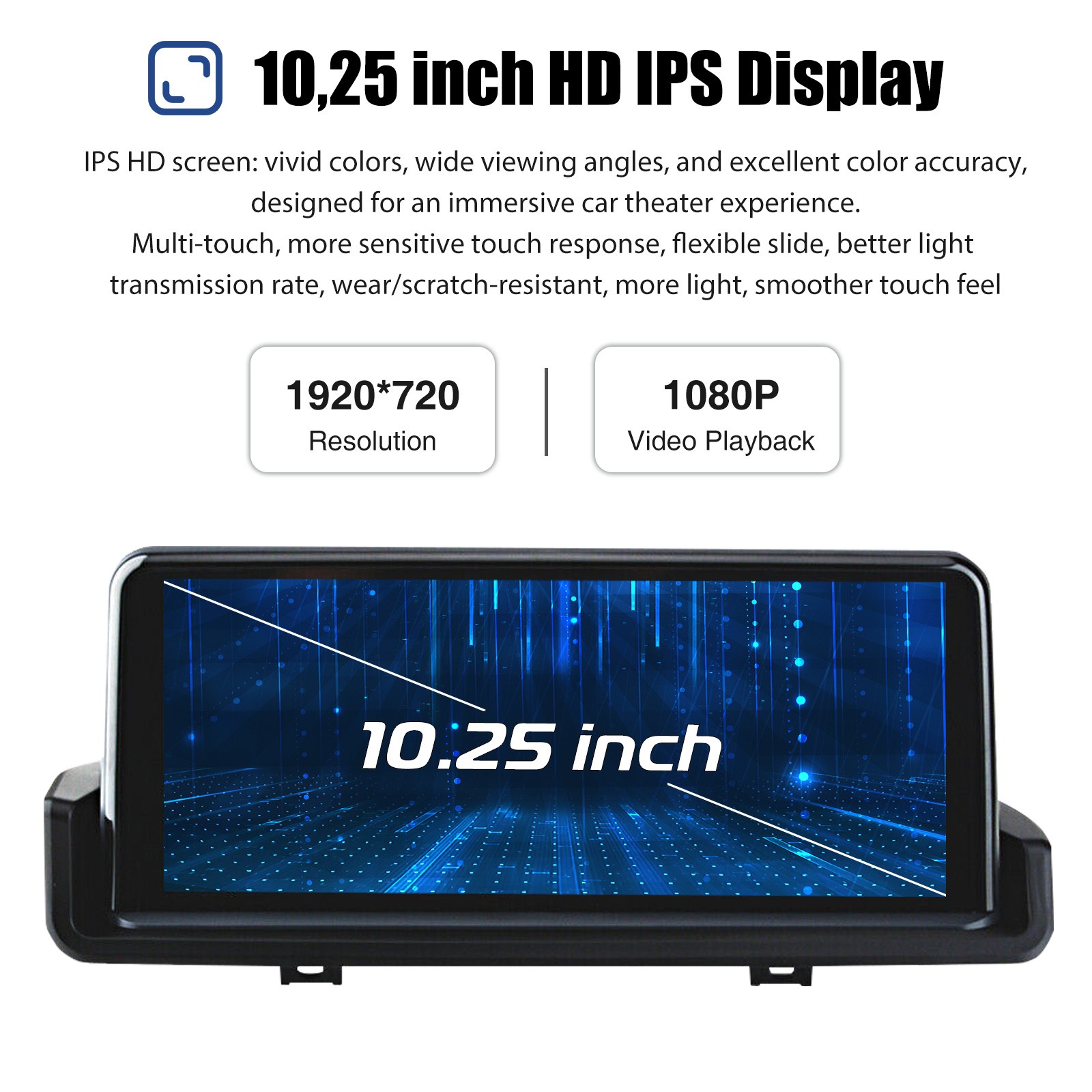 AHD+CarPlay Android 15 8Core 6+128G Car Stereo GPS Navi WIFI For BMW E90 E91 E92