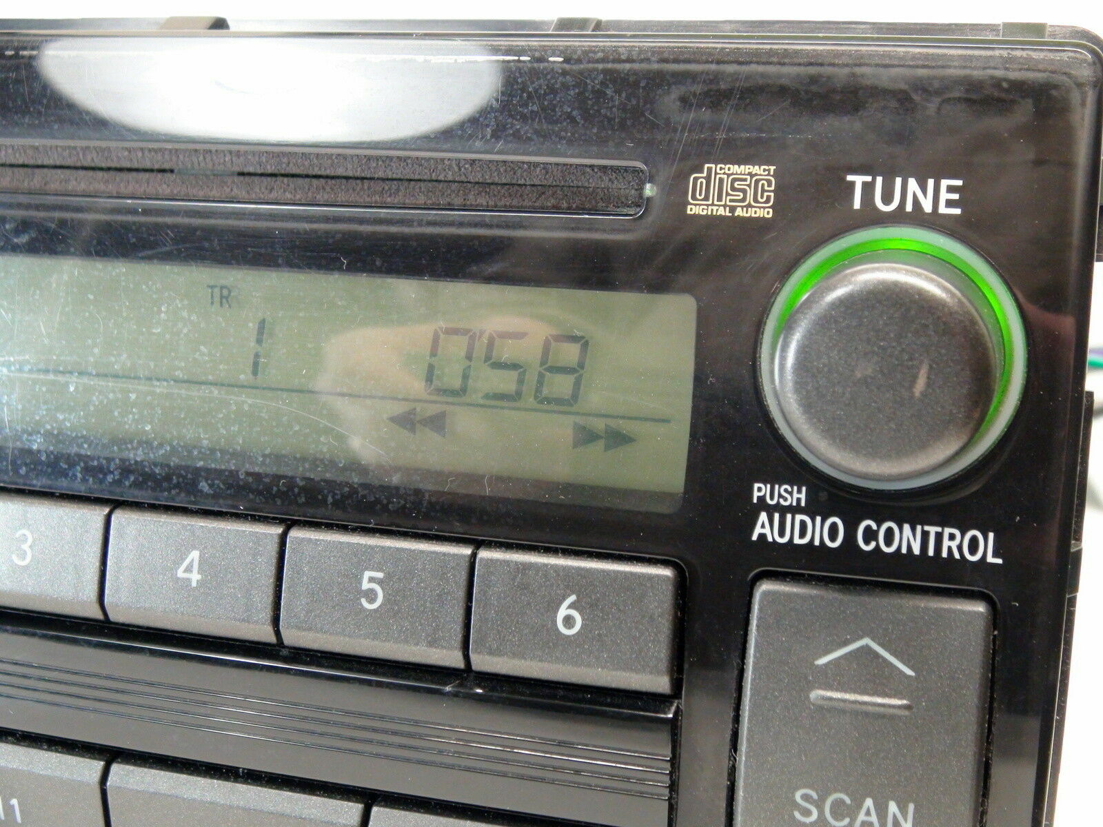 Toyota Camry 2005 2006 CD player base Fujitsu Ten none-JBL 16860 TESTED