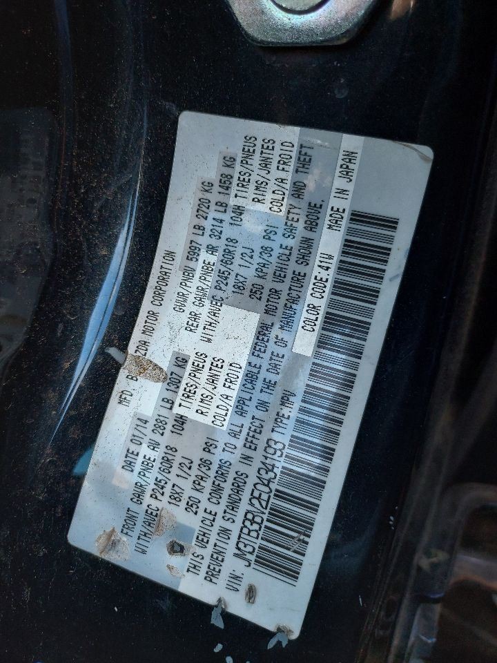 Audio Equipment Radio Display ID TK21611J0 Fits 13-15 MAZDA CX-9 339832