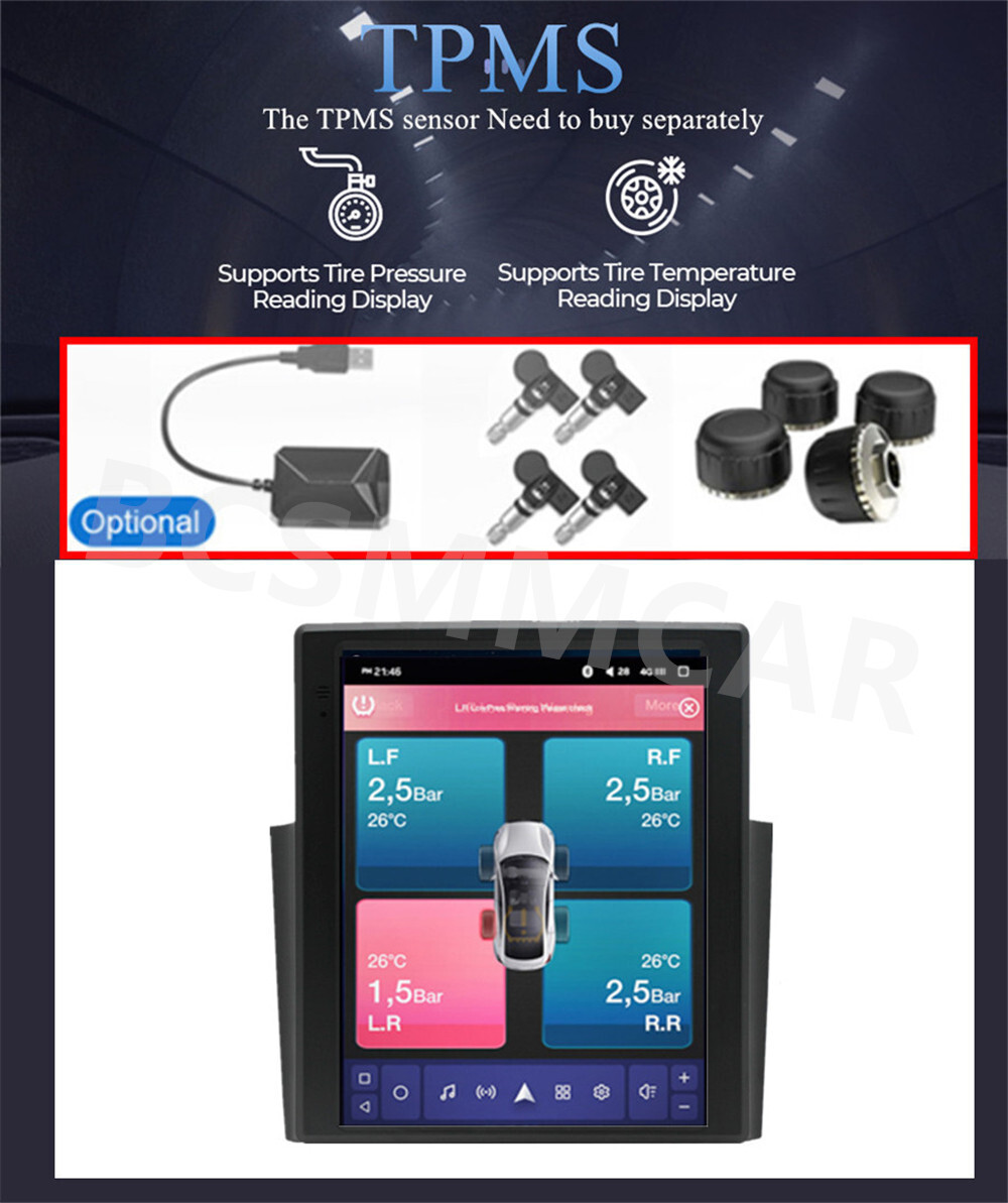 Bluetooth Car Stereo Radio MP5 Player Touch Screen FM WiFi GPS Navi Mirror Link