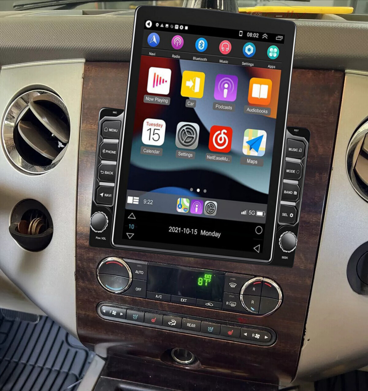 For Ford Expedition 2007-2014 Car Radio Android 13 CarPlay GPS Stereo DSP Radio