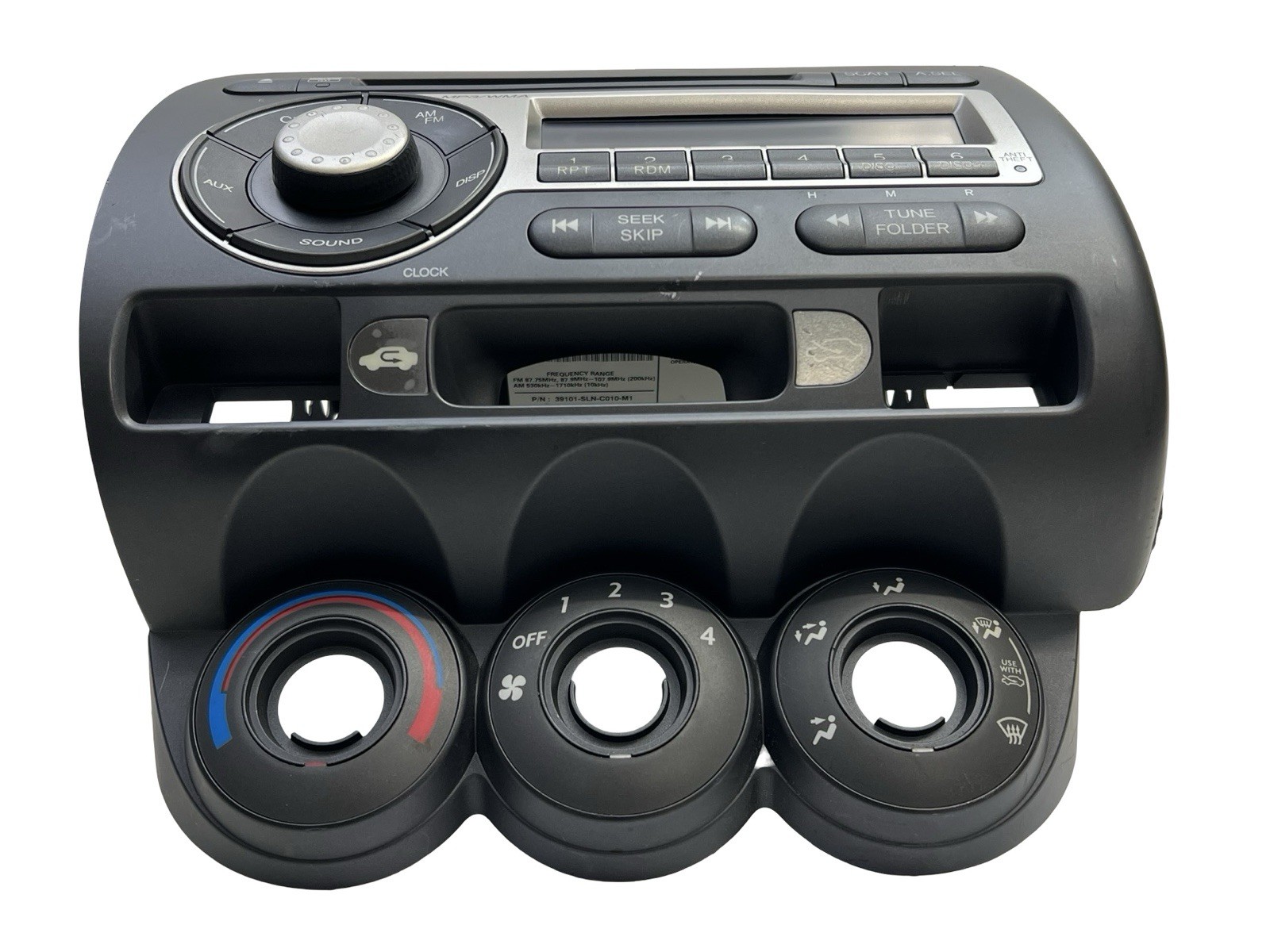 2008 Honda Fit Factory Radio Stereo Head Unit with CD Player OEM UNTESTED