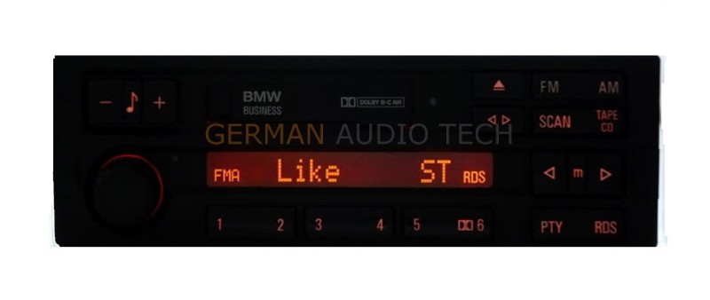 BMW BUSINESS C43 RDS RADIO CASSETTE E36 318 323 328 M3 Z3 C33 65.12-8 375 949