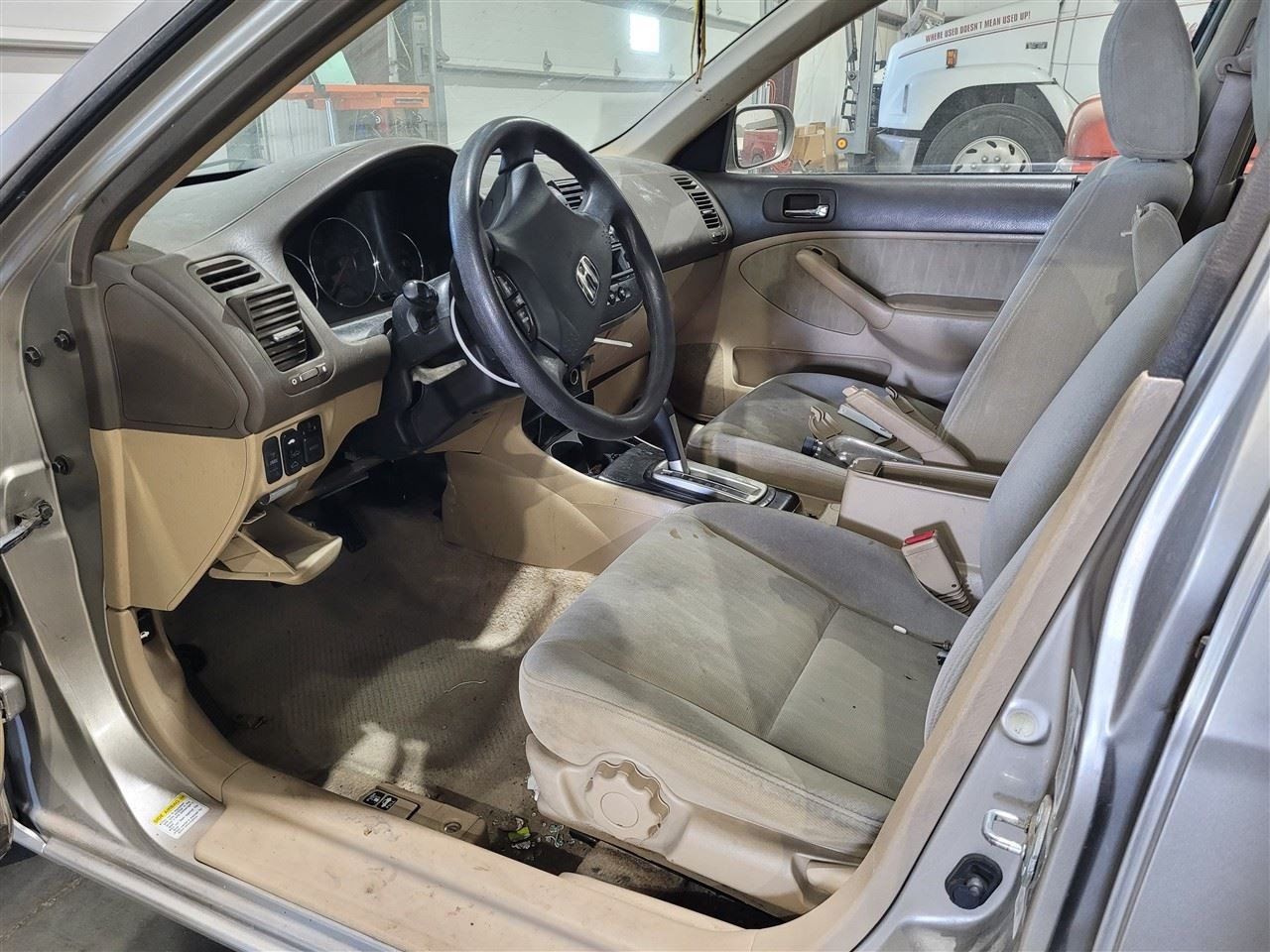 Radio Player Radio Am-fm-cd Sedan Black Face Plate Fits 02-03 CIVIC 1152080