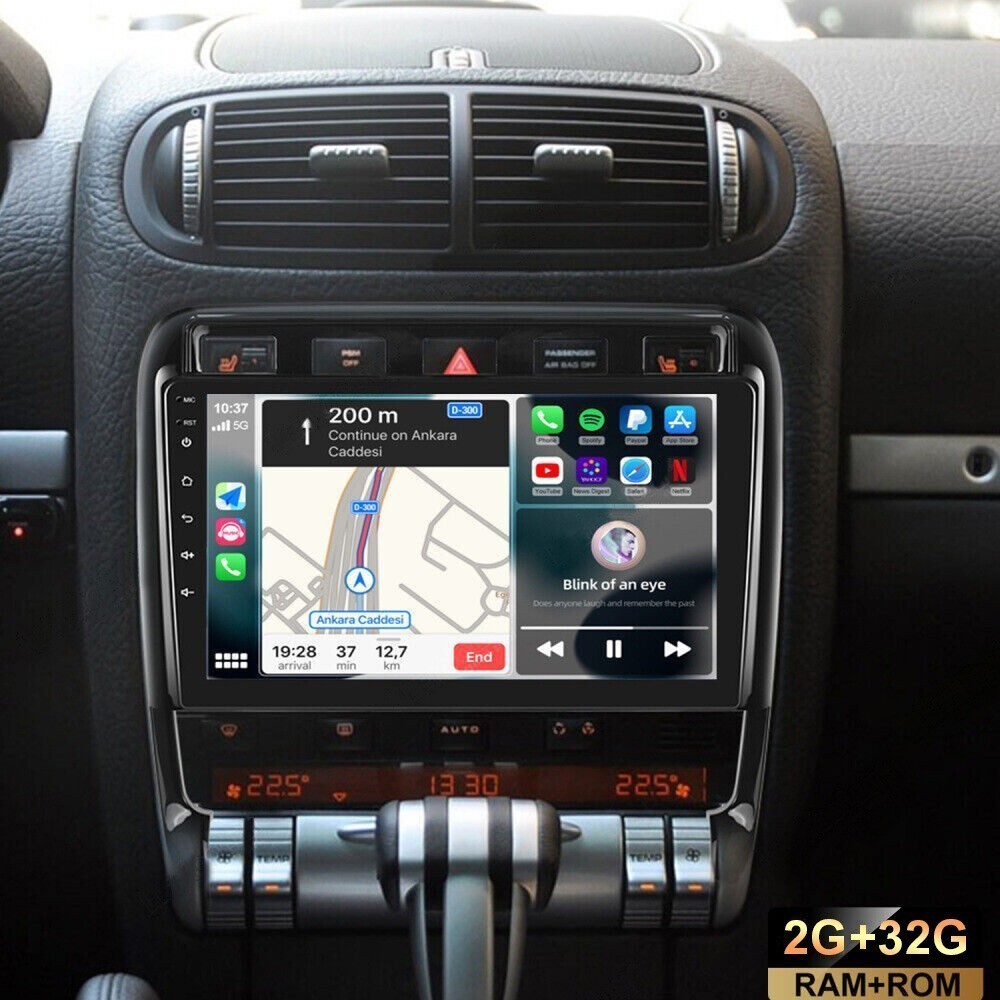 For Porsche Porsche Cayenne CarPlay Android 13 Car Radio Stereo FM RDS
