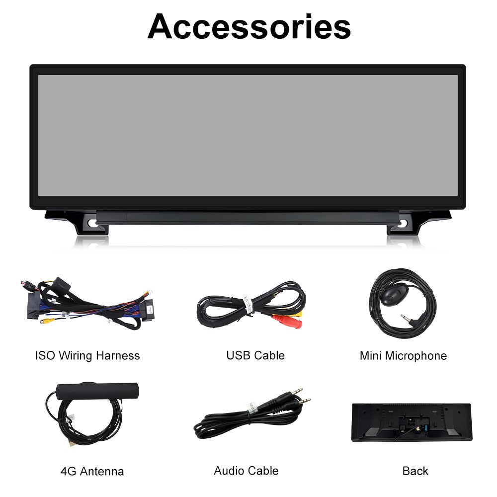14.9” Android14 Display CarPlay BMW 5 Series F10 F11 CIC 2010 – 2012 G30 4G GPS