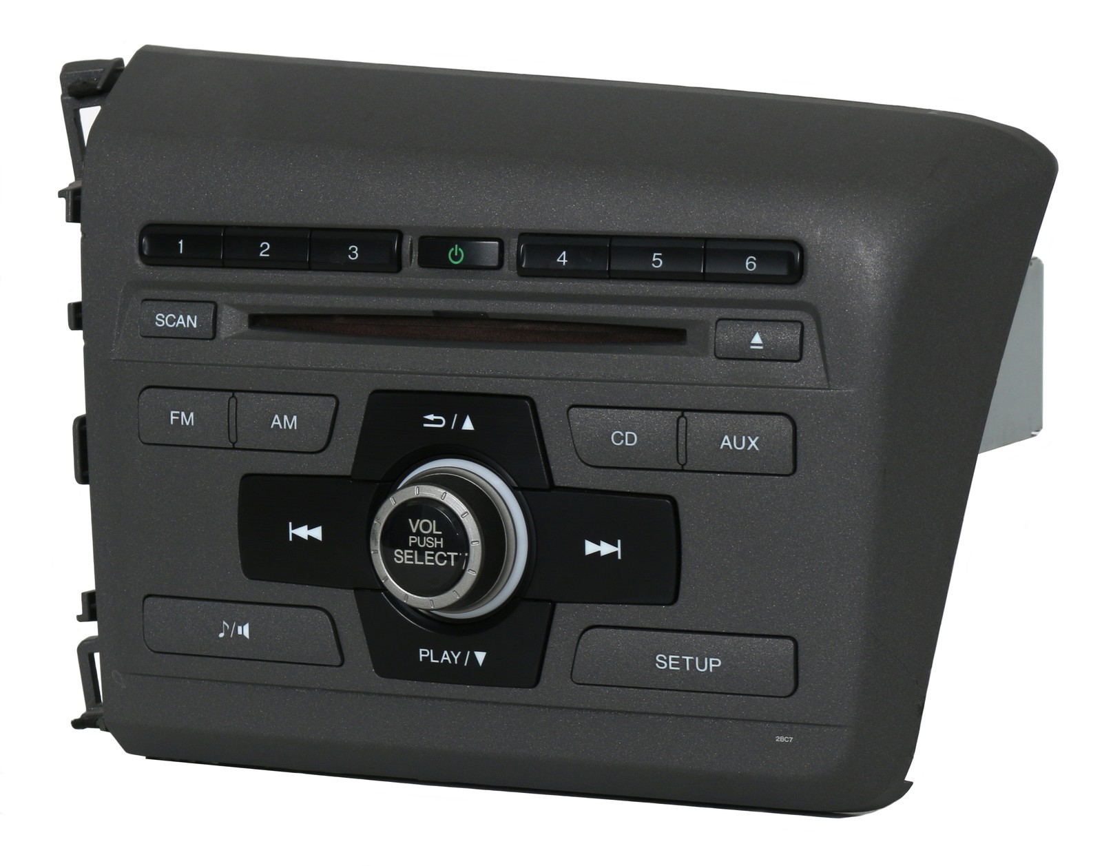 Honda Civic 2012 Radio AM FM CD Player – Part Number 39100-TS8-A313-M1 Face 2BC7