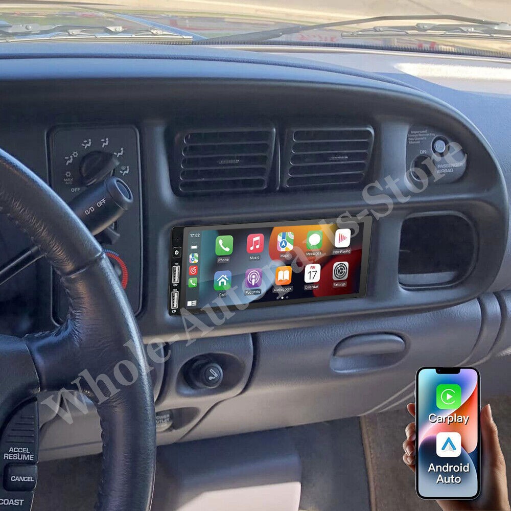 For 1994–2002 Dodge Ram 1500 2500 3500 Android 13 Carplay Car Stereo Radio GPS