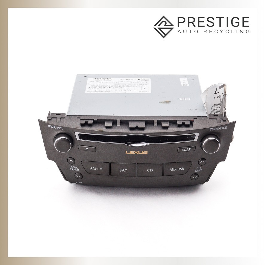 2010-2012 LEXUS IS250 AM/FM CD Player Radio Receiver w/ Navigation 86120-53A40
