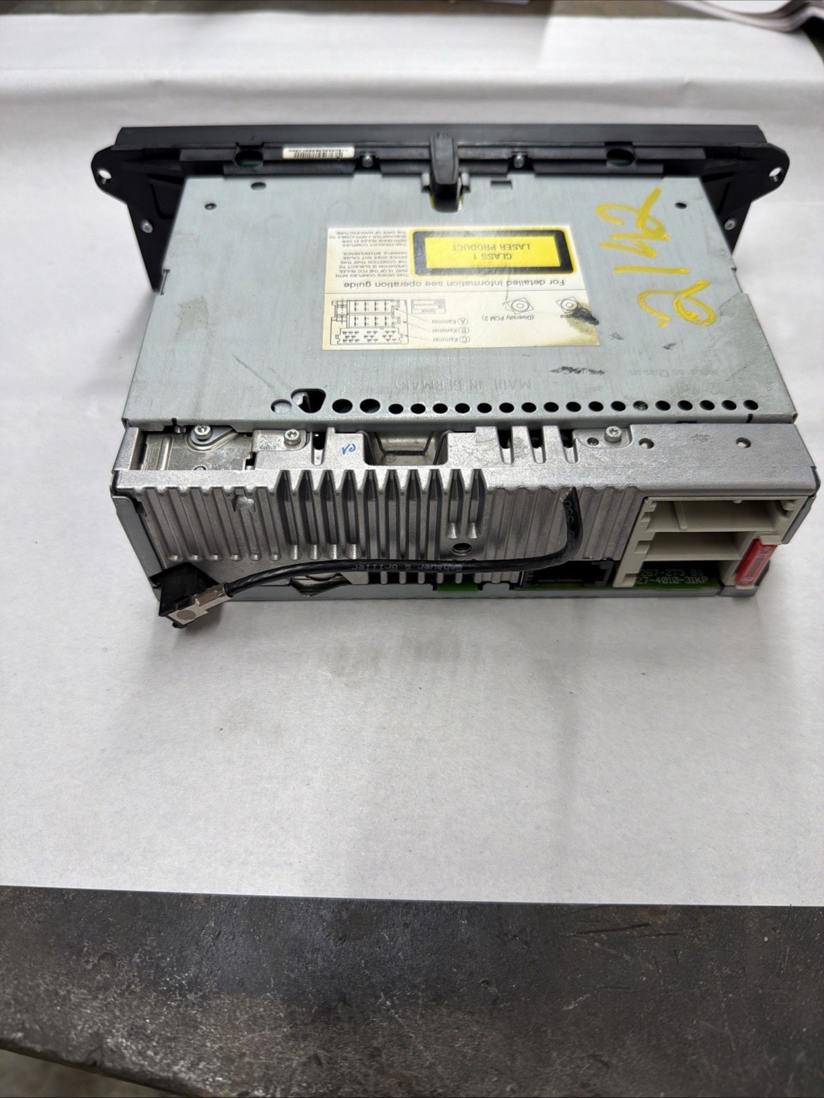 2004 Porsche Cayenne S ✦ Audio Radio Stereo CD Player Unit 7L5035186C OEM G1-3