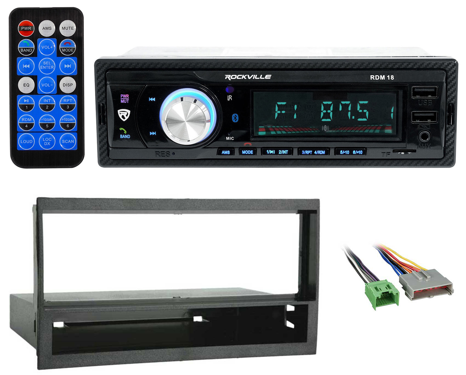 Digital Media Player Bluetooth MP3 USB/SD Receiver For 1997-1998 Ford F-150