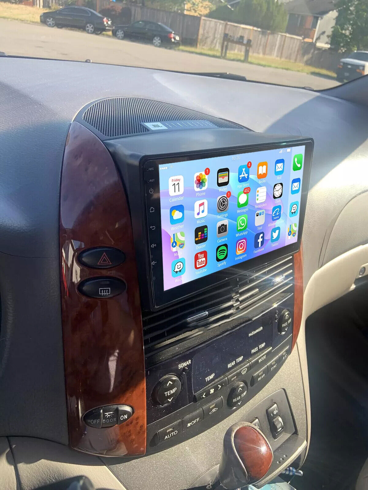 10.1” For Toyota Sienna 2004-2010 Android15 CarPlay Car Radio Stereo GPS 4+64GB
