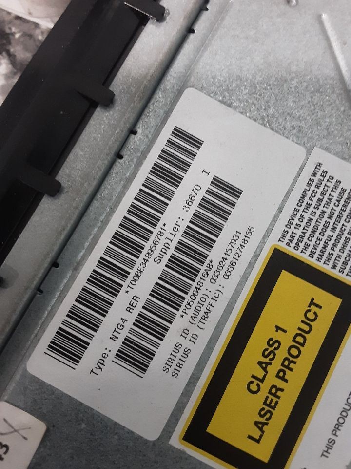 Audio Equipment Radio Display And Receiver Radio DVD Fits 08-10 300 1635656