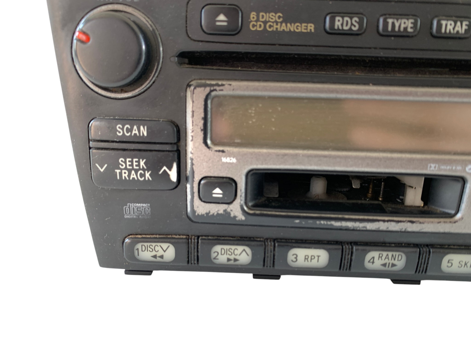 2001-2005 Lexus IS300 Radio Stereo CD Head Unit 86120-53120 OEM B06
