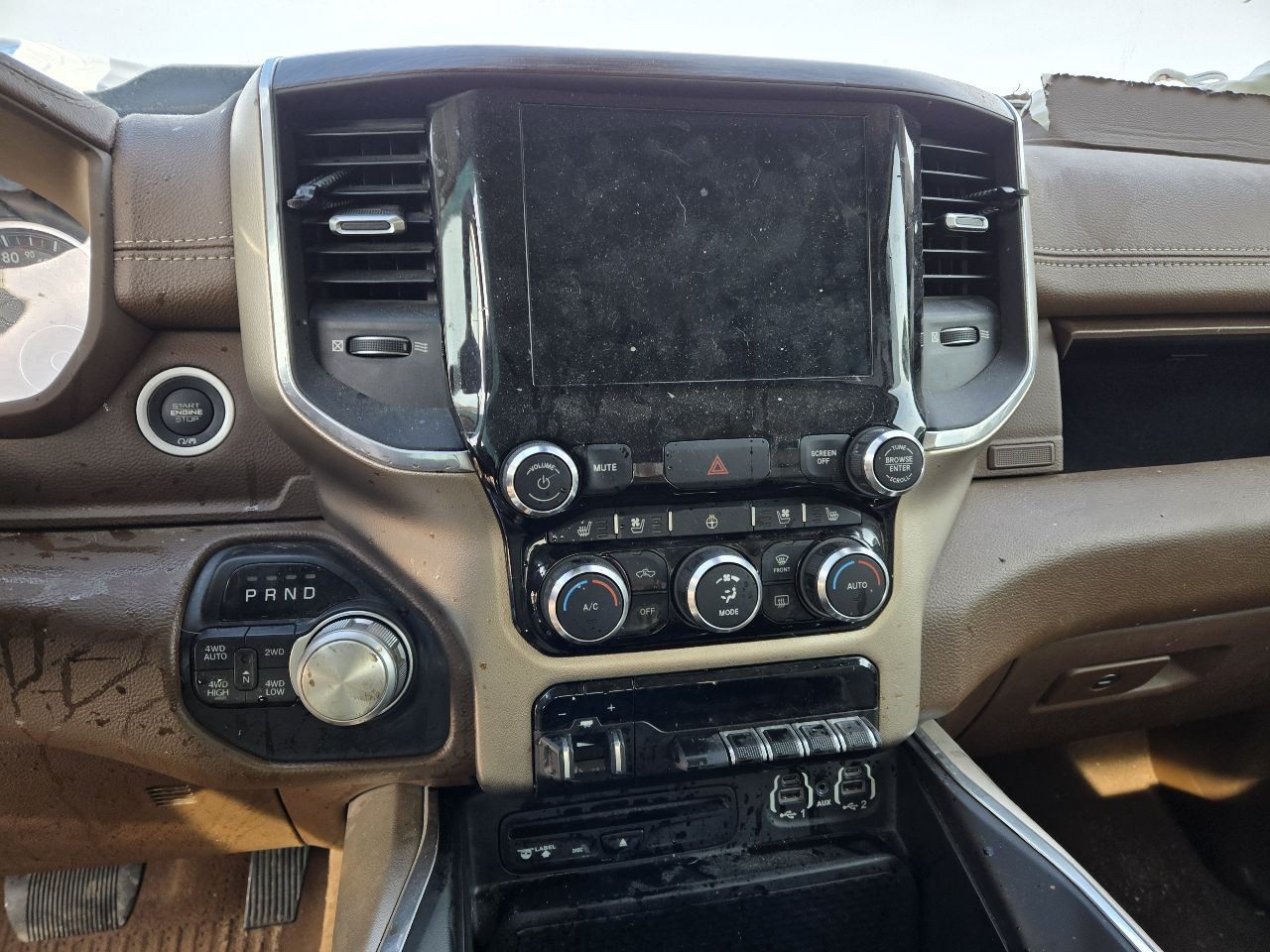 2019-2020 Dodge RAM 1500 CD Player fits New Style Trucks w/o Bench Seats