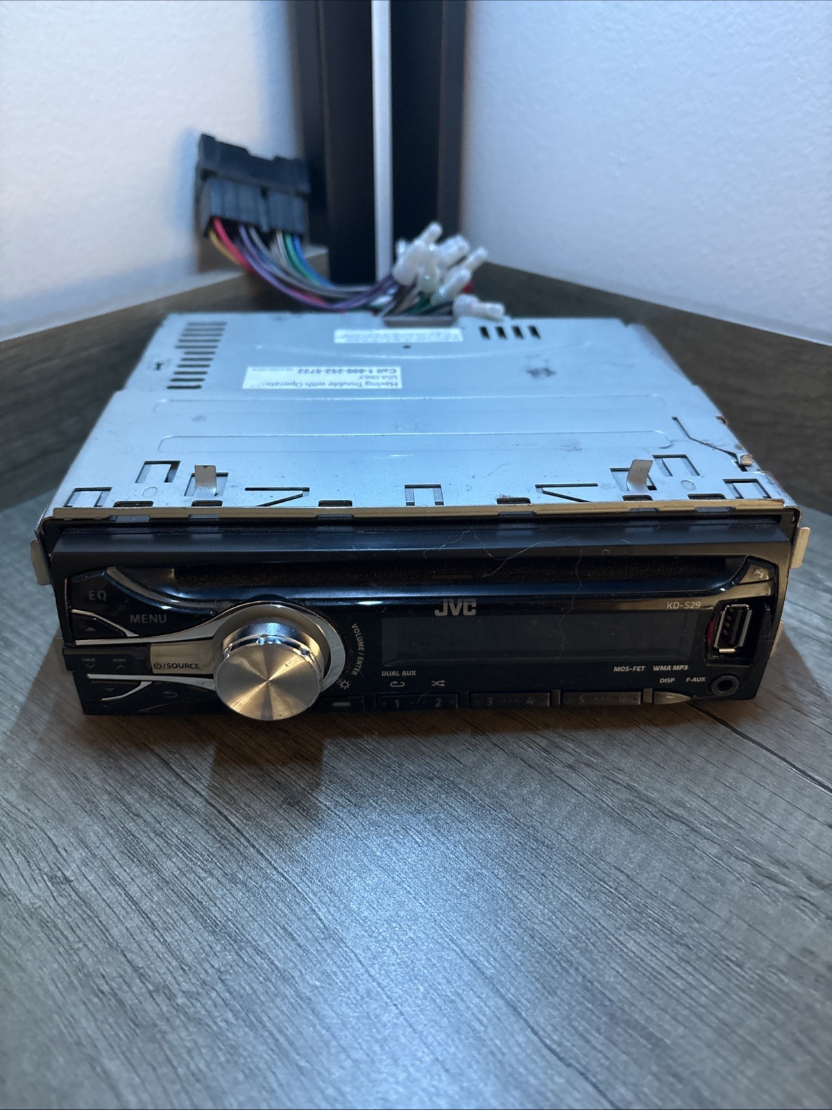 JVC KD S29 CD Player AM/FM Radio Not Tested
