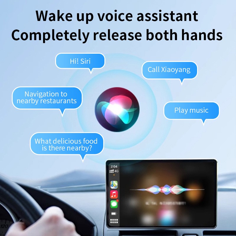 Wireless USB CarPlay Adapter Wireless Carplay Dongle For IOS / Android Plug&Play