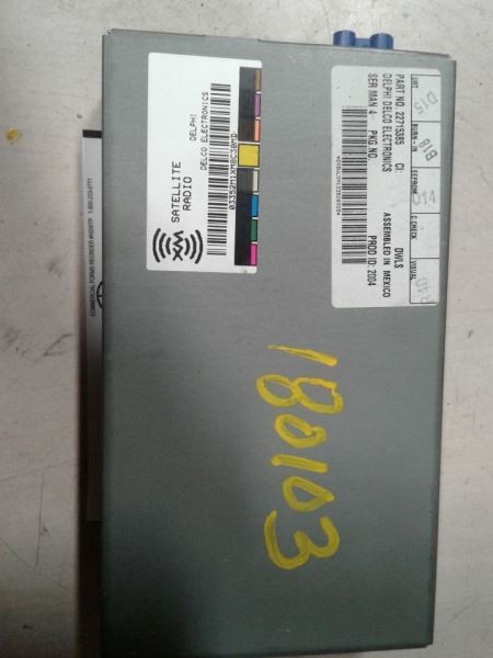 Audio Equipment Radio Satellite Receiver Opt U2K Fits 04-05 IMPALA 660244