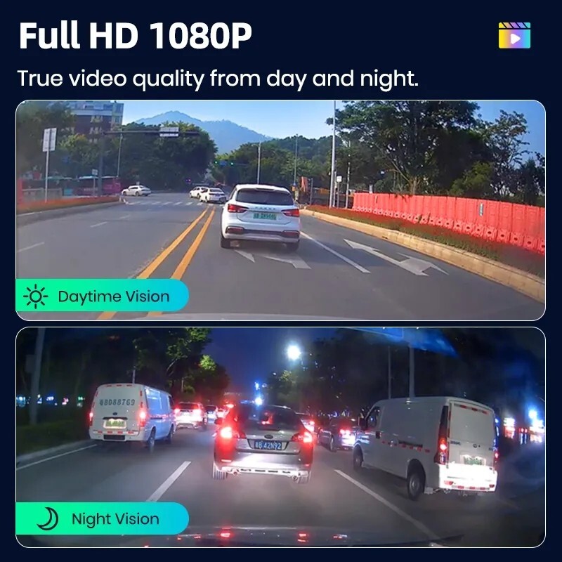 UNIVERSAL DVR FOR 1080P TOUCHSCREEN RADIO DASHCAM ACCIDENTS FHD CAR CAMERA