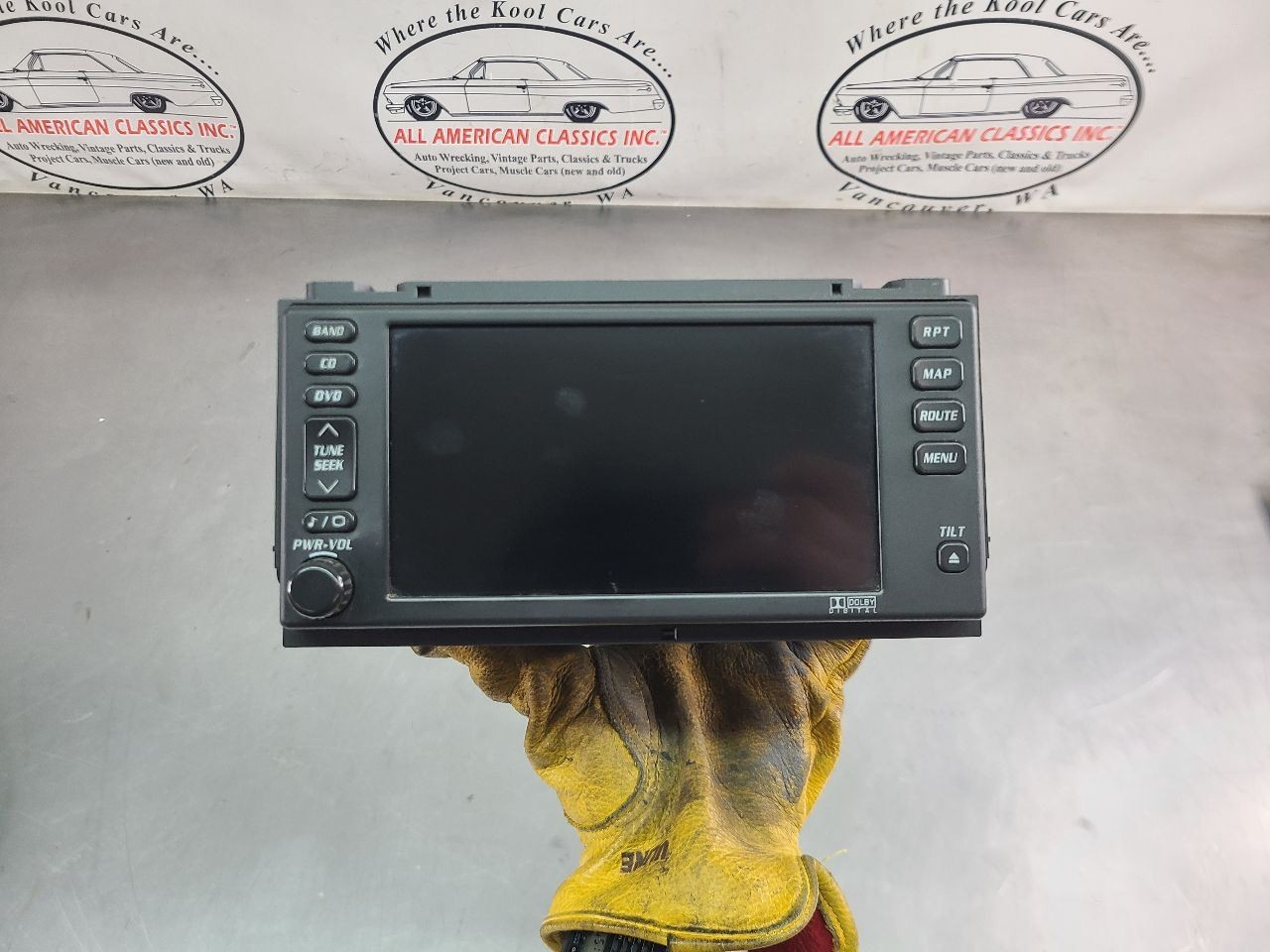2004-09 Cadillac XLR AM-FM-Stereo Radio Head Unit Assembly, #10379717 – OEM