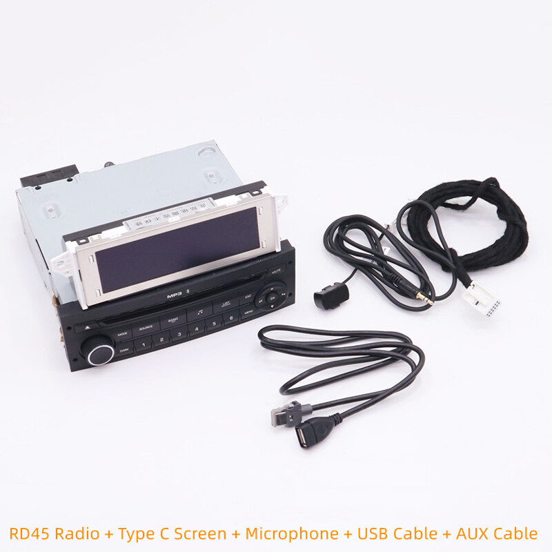 RD45 Autoradio Schermi Originale Bluetooth CD USB AUX Kit per Peugeot Citroen