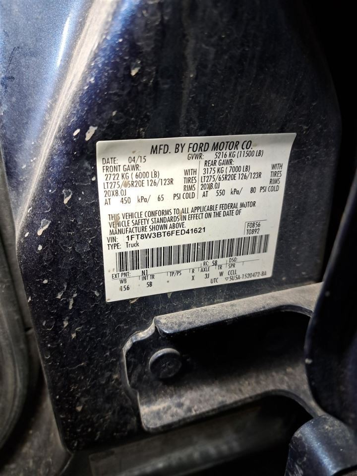 2015 F350sd Stereo Radio Receiver Sku#4462825