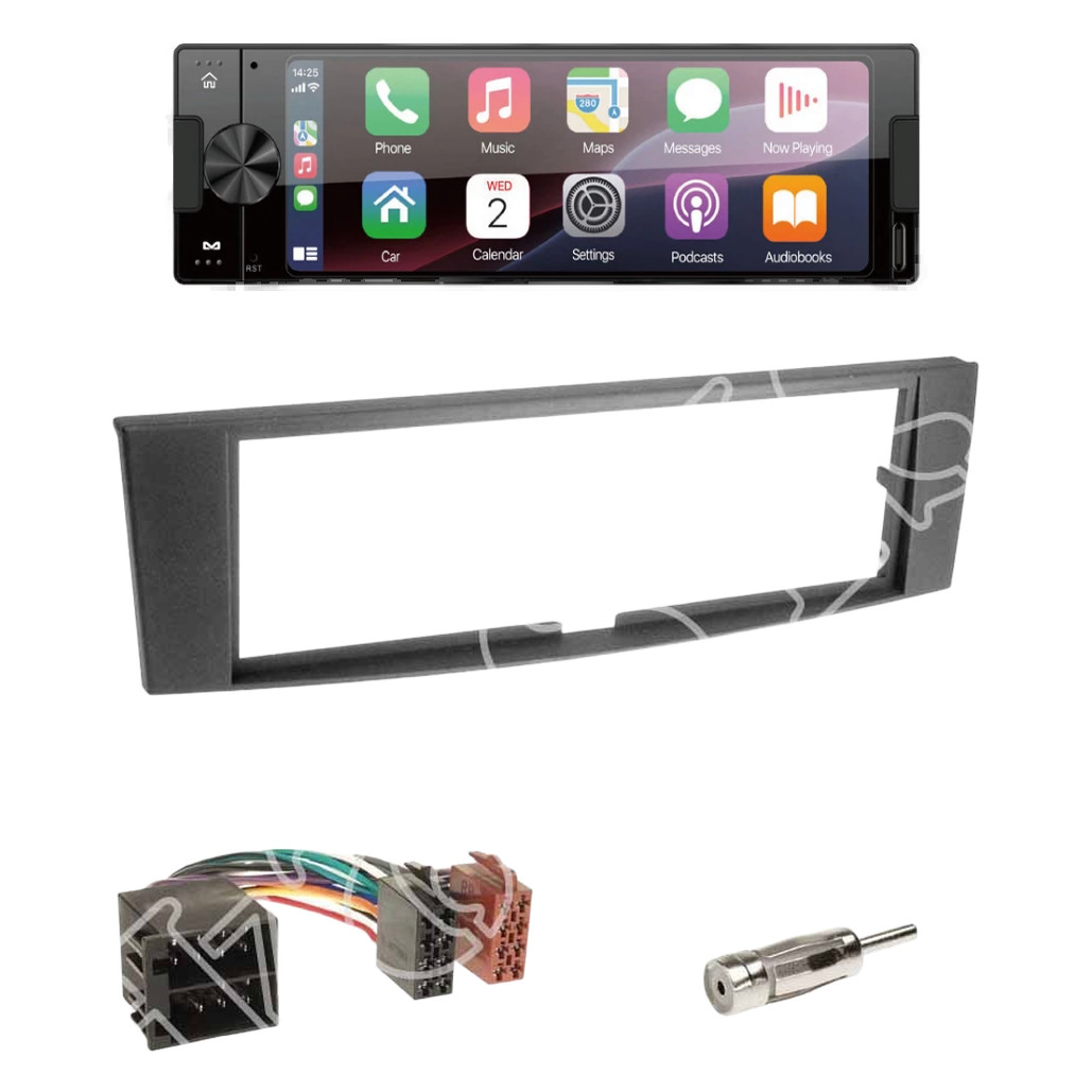 Ampire CPR60 radio DAB + with installation kit for Renault Laguna II from 2005