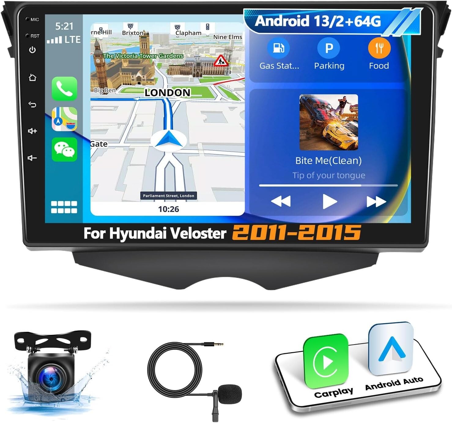 2G+64G Android 13 Radio w/GPS for 2011-2017 Velostar – READ FOR COMPATIBILITY