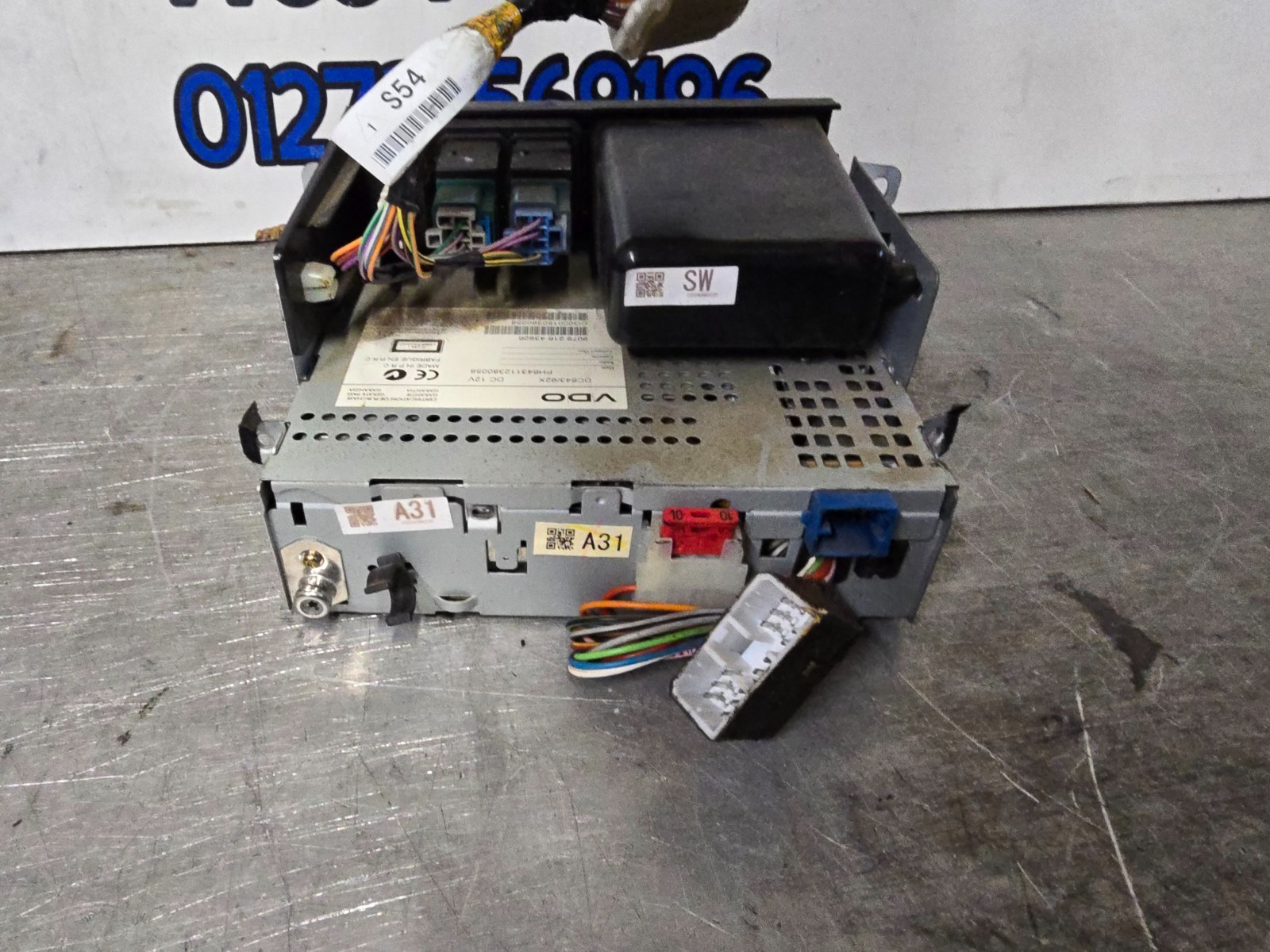 SUBARU FORESTER MK1 1997-02 CD RADIO HEAD UNIT 907921643926 VDO