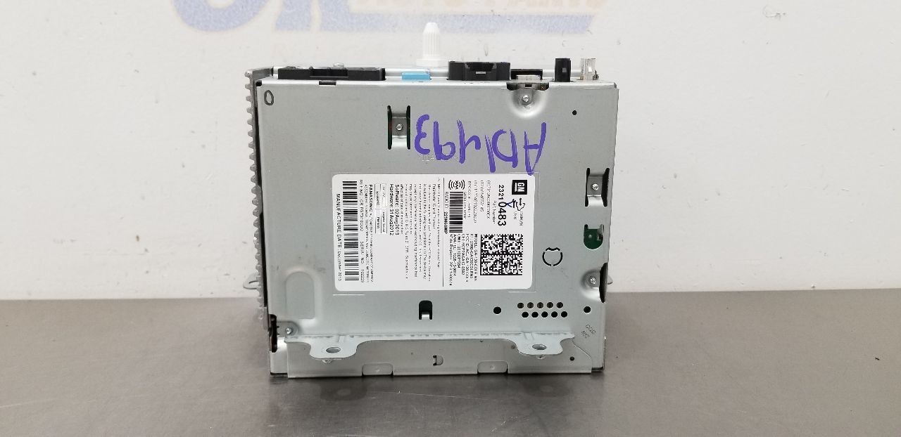 14 CHEVY CAMARO RADIO AUDIO RECEIVER HEAD UNIT 23210483