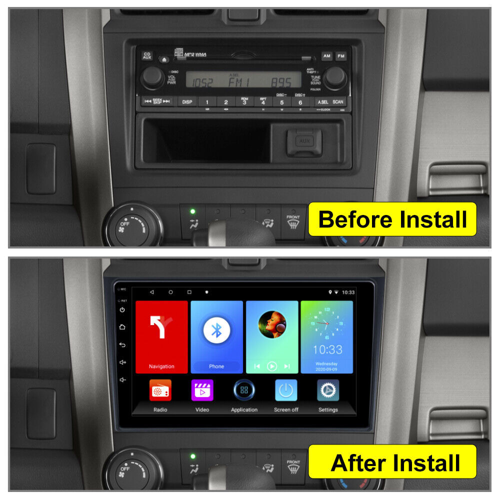 For Honda CRV 2007-2011 Carplay Android 15 Car Stereo Radio GPS Navi WIFI 128GB