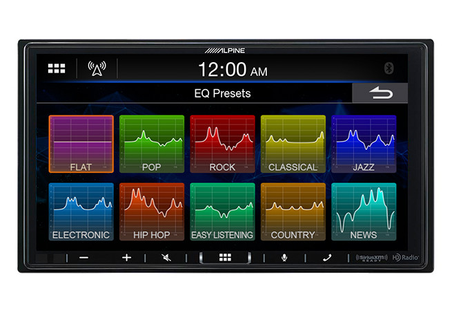 Alpine iLX-407 | 7″ Double DIN Multimedia Receiver + License Plate Camera