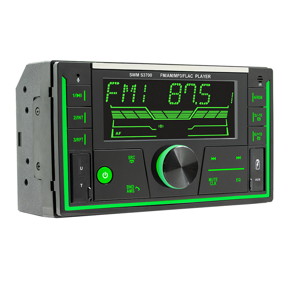 12V 2Din Car Stereo Radio MP3 BT Hands-free Player USB AUX TF Card In-put