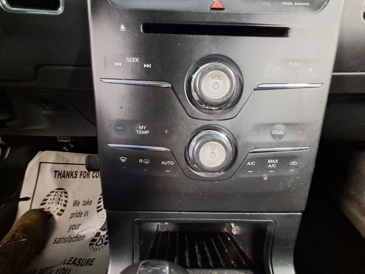 Audio Equipment Radio Control Panel 8.0″ Screen Opening Fits 14-19 FLEX 4409617