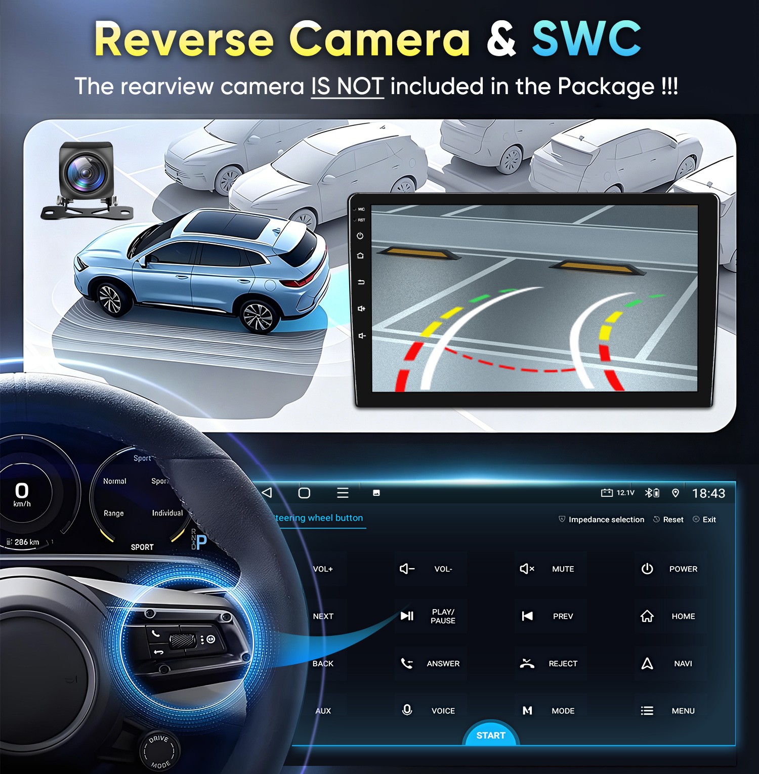 6+128G CarPlay Android15 Car Stereo Radio GPS Navi For Toyota Highlander 2014-19